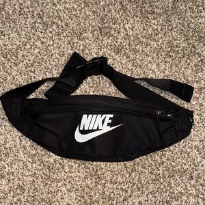 Nike Black and White Belt Bag